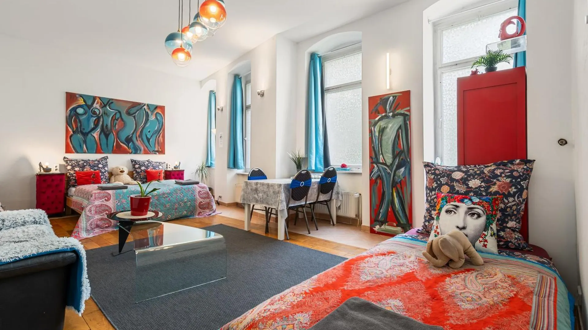 Apartman Apt dancing queens am Rosenthaler Platz Berlin Németország
